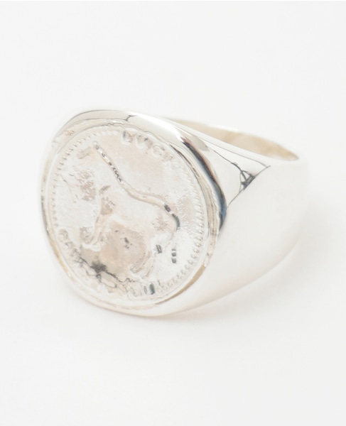 【SYMPATHY OF SOUL/シンパシーオブソウル】Mini Classic Coin Ring 詳細画像 シルバー 1