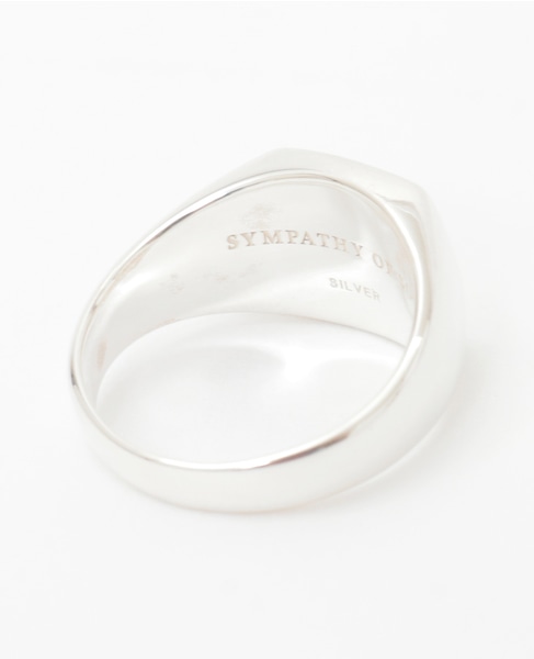 【SYMPATHY OF SOUL/シンパシーオブソウル】Signet Ring 詳細画像 シルバー 2