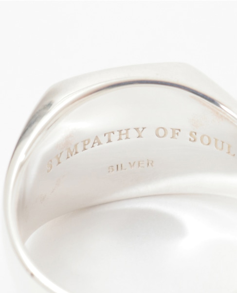 【SYMPATHY OF SOUL/シンパシーオブソウル】Signet Ring 詳細画像 シルバー 4