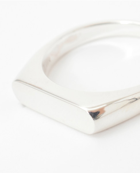 【SYMPATHY OF SOUL/シンパシーオブソウル】Thin Signet Ring 詳細画像 シルバー 3