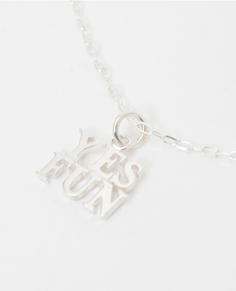 【SYMPATHY OF SOUL/シンパシーオブソウル】YES FUN Charm Necklace 詳細画像 シルバー 5