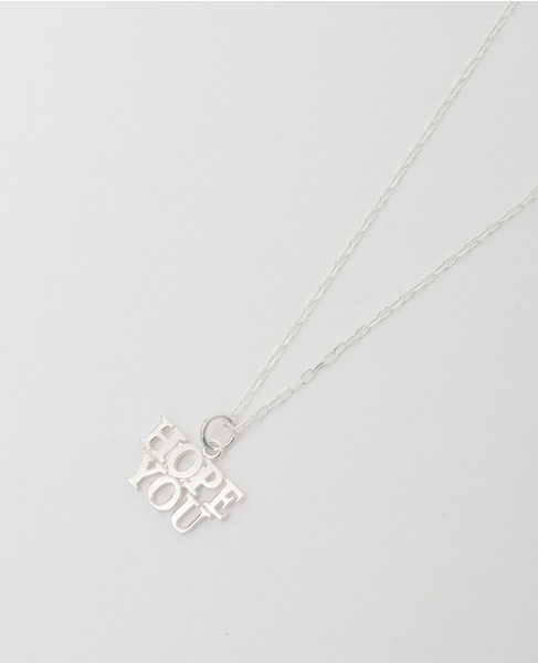 【SYMPATHY OF SOUL/シンパシーオブソウル】HOPE YOU Charm Necklace 詳細画像 シルバー 2