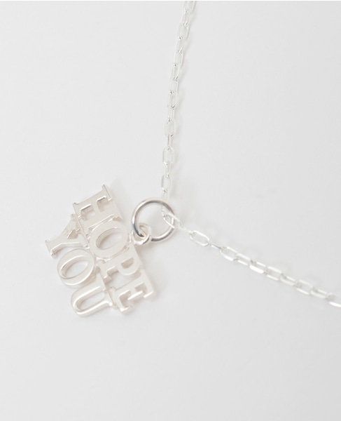 【SYMPATHY OF SOUL/シンパシーオブソウル】HOPE YOU Charm Necklace 詳細画像 シルバー 5