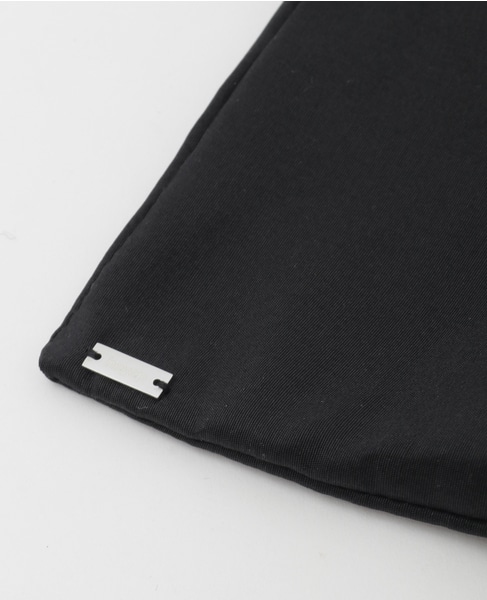 【Heyep/ヘイップ】Silk Square Large Scrunchie 詳細画像 ブラック 3