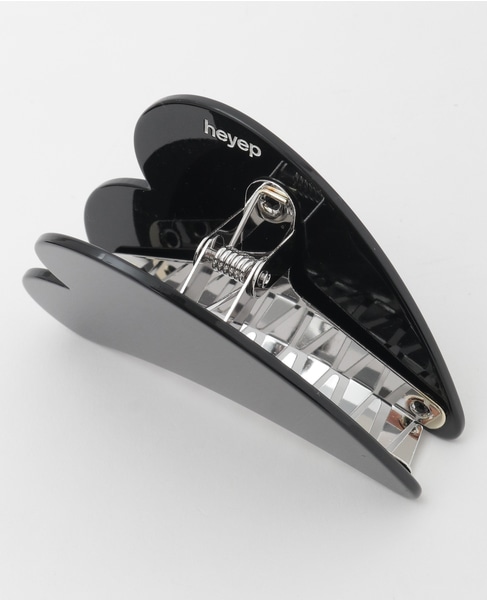 【Heyep/ヘイップ】Large Heart Clip 詳細画像 ブラック 2