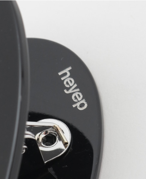 【Heyep/ヘイップ】Large Heart Clip 詳細画像 ブラック 5