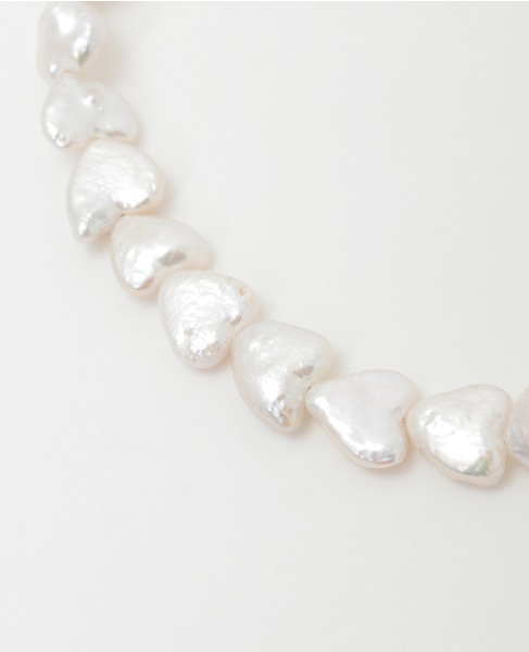 【MIHOKO SAKAI/ミホコサカイ】ハートパールネックレス（PN62） 詳細画像 ゴールド 3