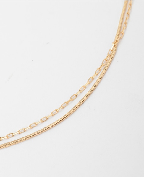 【MARIHA/マリハ】2連ネックレス（Silent Rain） 詳細画像 ゴールド 2
