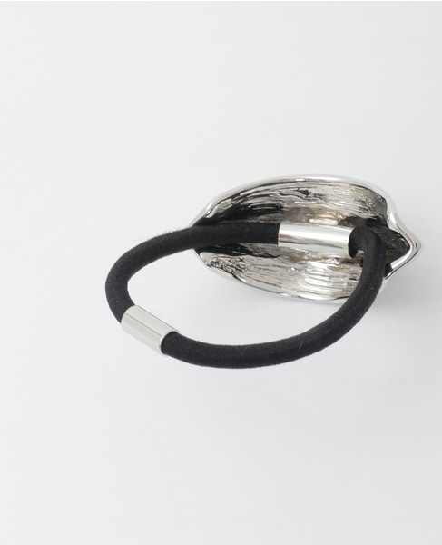 【JAMIRAY/ジャミレイ】BAMBOO MOTIF HAIR TIE 詳細画像 シルバー 2