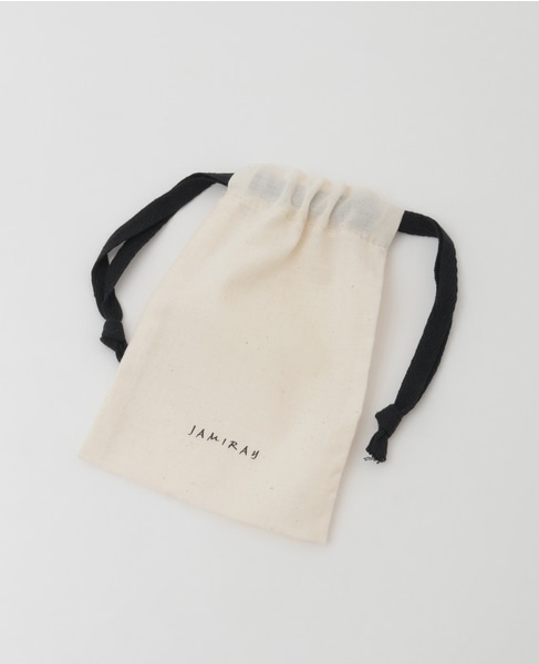 【JAMIRAY/ジャミレイ】BAMBOO MOTIF HAIR TIE 詳細画像 シルバー 5