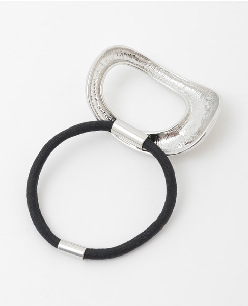 【JAMIRAY/ジャミレイ】BEAN HAIR TIE 詳細画像 シルバー 2