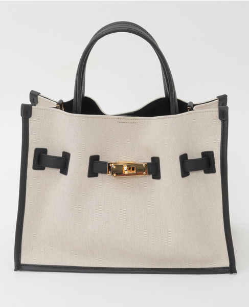 【VIOLAd'ORO/ヴィオラドーロ】トートバッグ（V-2287） 詳細画像 アイボリー 1