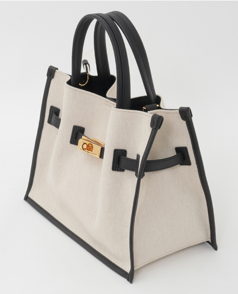 【VIOLAd'ORO/ヴィオラドーロ】トートバッグ（V-2287） 詳細画像 アイボリー 2