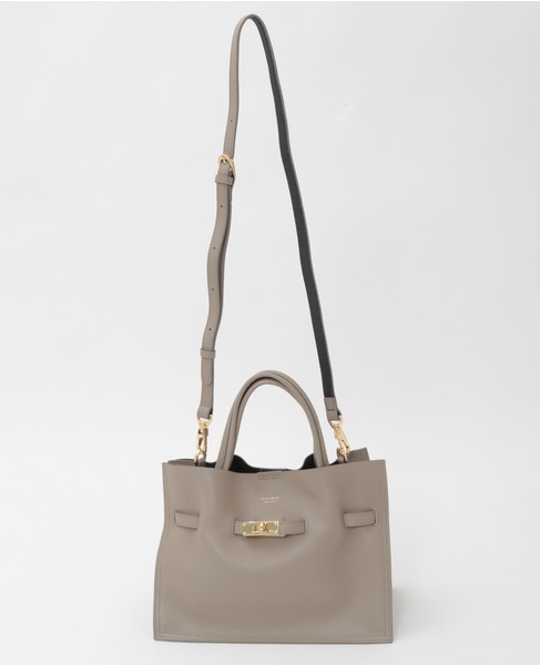 【VIOLAd'ORO/ヴィオラドーロ】トートバッグ小（V-1496） 詳細画像 トープ 8