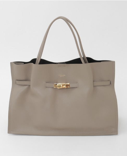 【VIOLAd'ORO/ヴィオラドーロ】トートバッグ大（V-1497） 詳細画像 トープ 1