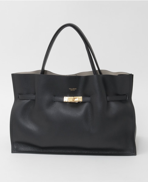 【VIOLAd'ORO/ヴィオラドーロ】トートバッグ大（V-1497） 詳細画像 ブラック 1