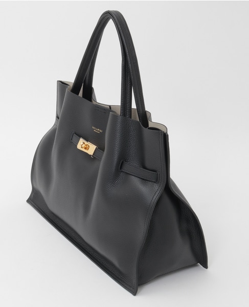 【VIOLAd'ORO/ヴィオラドーロ】トートバッグ大（V-1497） 詳細画像 ブラック 2