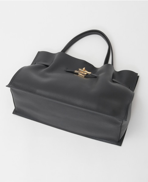 【VIOLAd'ORO/ヴィオラドーロ】トートバッグ大（V-1497） 詳細画像 ブラック 4