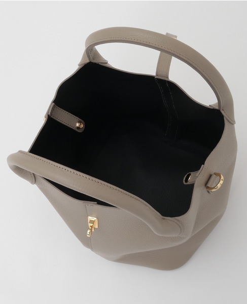 【VIOLAd'ORO/ヴィオラドーロ】ハンドバッグ（V-1573） 詳細画像 トープ 7