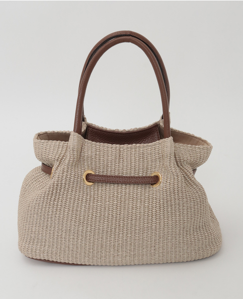 【VIOLAd'ORO/ヴィオラドーロ】かごバッグ（V-9017） 詳細画像 ベージュ 3