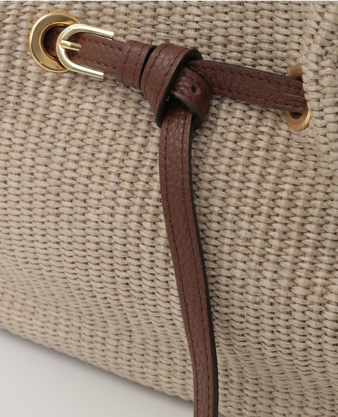 【VIOLAd'ORO/ヴィオラドーロ】かごバッグ（V-9017） 詳細画像 ベージュ 8