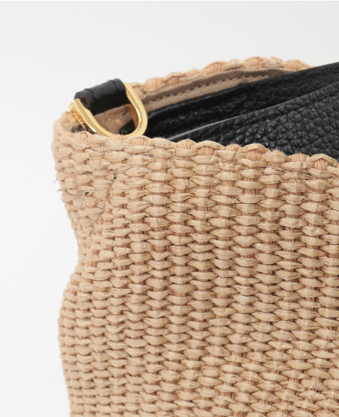 【VIOLAd'ORO/ヴィオラドーロ】かごバッグ（V-8744） 詳細画像 ナチュラル 5