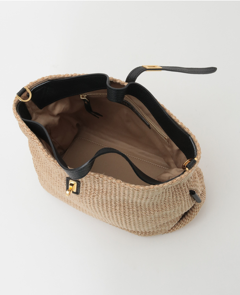 【VIOLAd'ORO/ヴィオラドーロ】かごバッグ（V-8744） 詳細画像 ナチュラル 8