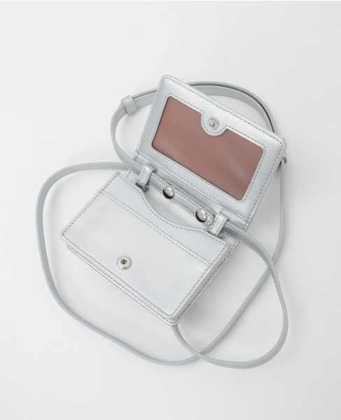 【SINBONO/シンボノ】ショルダーバッグ 詳細画像 シルバー 8