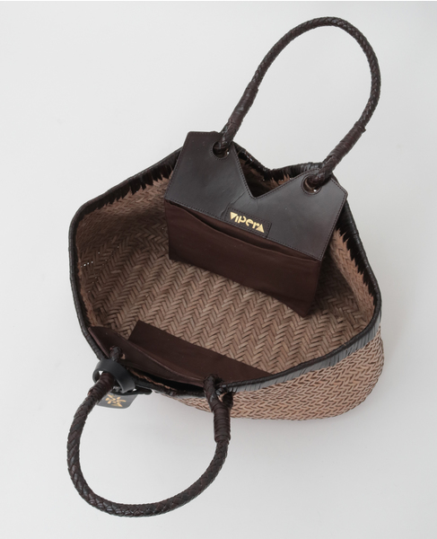 【VIPERA THE LABEL/ヴィペラ・ザ・レーベル】かごバッグ（CRUDELIA FRAME） 詳細画像 ベージュ 9