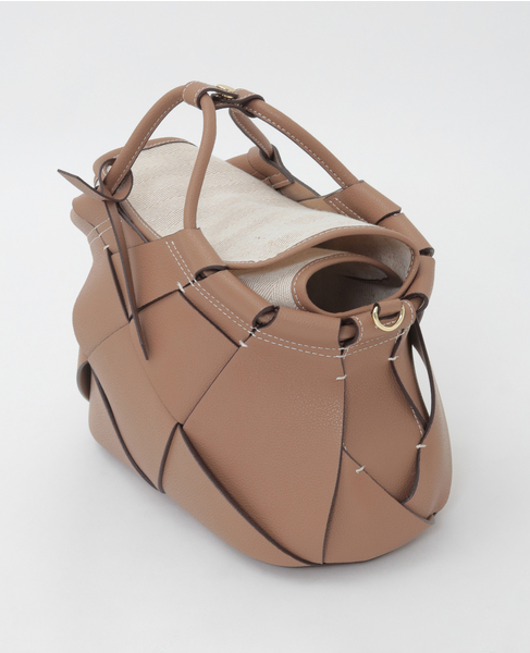 【mica della valle/ミカデラヴァッレ】ハンドバッグ（Romana） 詳細画像 ベージュ 2