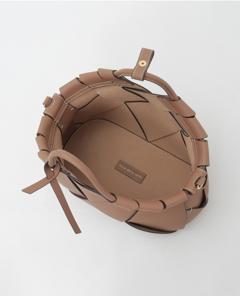 【mica della valle/ミカデラヴァッレ】ハンドバッグ（Romana） 詳細画像 ベージュ 5