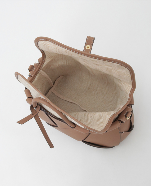 【mica della valle/ミカデラヴァッレ】ハンドバッグ（Romana） 詳細画像 ベージュ 7