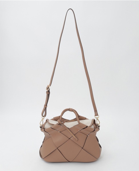 【mica della valle/ミカデラヴァッレ】ハンドバッグ（Romana） 詳細画像 ベージュ 8