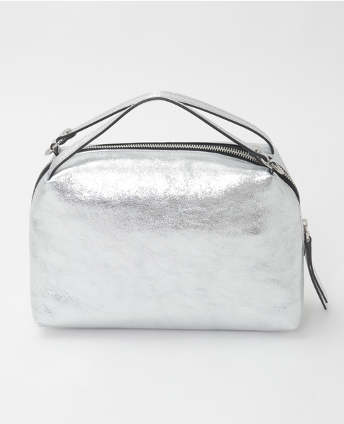 【Gianni Chiarini/ジャンニキャリーニ】ショルダーバッグ（ALIFA） 詳細画像 シルバー 3