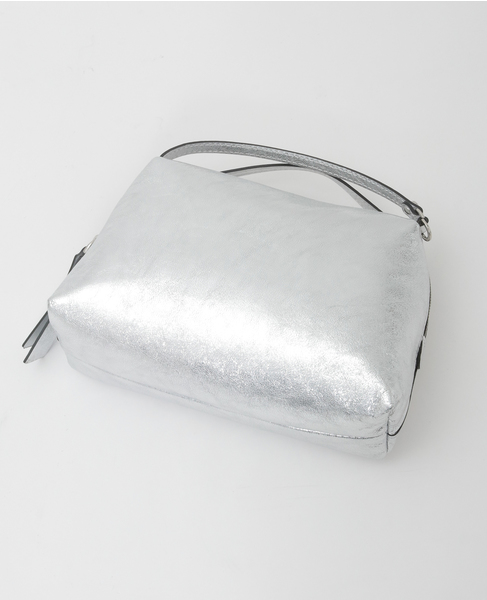 【Gianni Chiarini/ジャンニキャリーニ】ショルダーバッグ（ALIFA） 詳細画像 シルバー 4