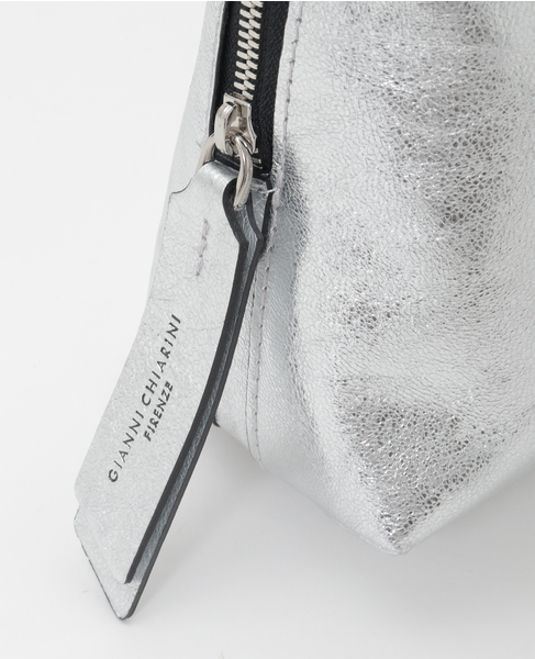 【Gianni Chiarini/ジャンニキャリーニ】ショルダーバッグ（ALIFA） 詳細画像 シルバー 5