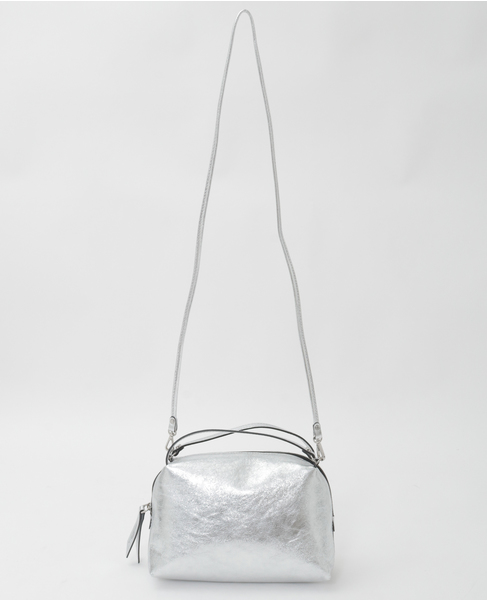 【Gianni Chiarini/ジャンニキャリーニ】ショルダーバッグ（ALIFA） 詳細画像 シルバー 8