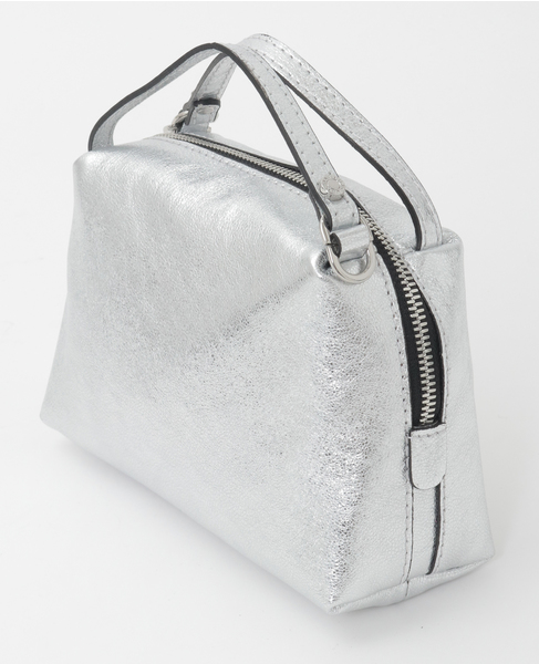 【Gianni Chiarini/ジャンニキャリーニ】ショルダーバッグ（ALIFA） 詳細画像 シルバー 2
