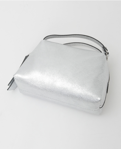 【Gianni Chiarini/ジャンニキャリーニ】ショルダーバッグ（ALIFA） 詳細画像 シルバー 4