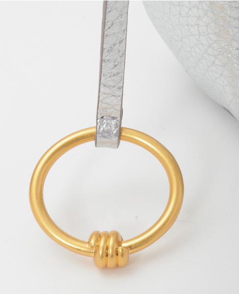 【Gianni Chiarini/ジャンニキャリーニ】ショルダーバッグ（LILY） 詳細画像 シルバー 7