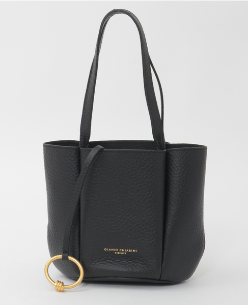 【Gianni Chiarini/ジャンニキャリーニ】ショルダーバッグ（LILY） 詳細画像 ブラック 1