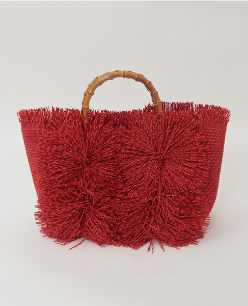 【Anita Bilardi/アニタビラルディ】ファートートバッグ 詳細画像 レッド 1