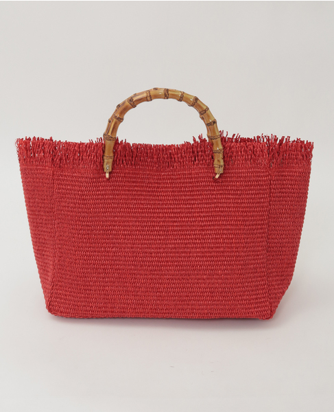 【Anita Bilardi/アニタビラルディ】ファートートバッグ 詳細画像 レッド 3