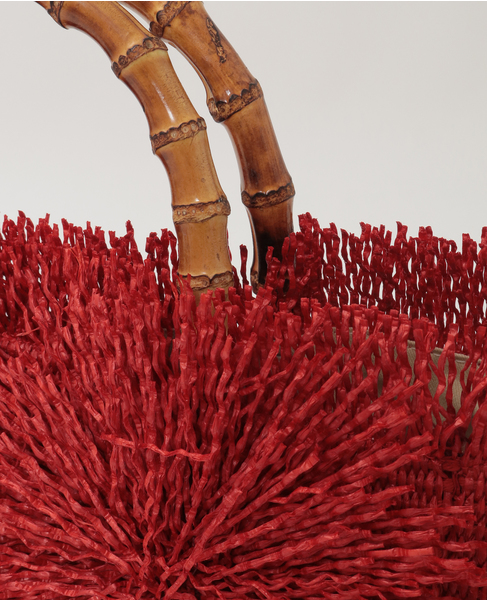 【Anita Bilardi/アニタビラルディ】ファートートバッグ 詳細画像 レッド 5