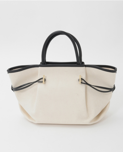 【SOME WHERE STUDIO/サムウェア ステュディオ】トートバッグ（S-015 FOLIA-M） 詳細画像 アイボリー 1