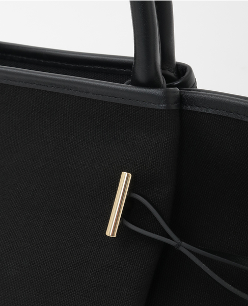 【SOME WHERE STUDIO/サムウェア ステュディオ】トートバッグ（S-015 FOLIA-M） 詳細画像 ブラック 4