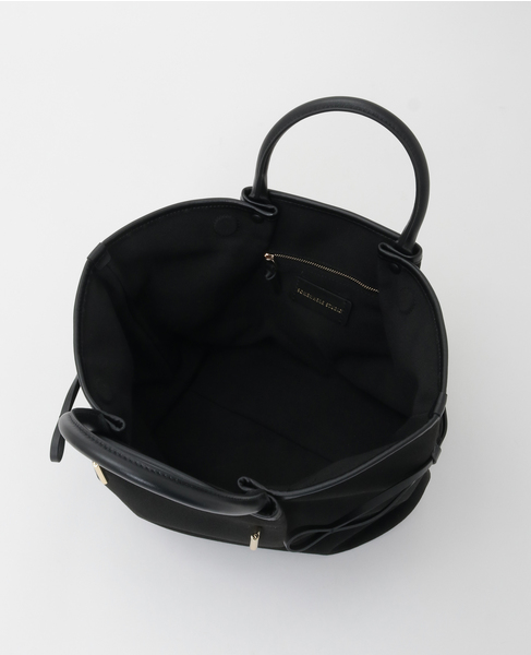 【SOME WHERE STUDIO/サムウェア ステュディオ】トートバッグ（S-015 FOLIA-M） 詳細画像 ブラック 7