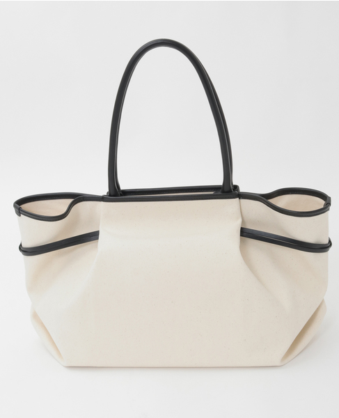 【SOME WHERE STUDIO/サムウェア ステュディオ】トートバッグ（S-016 FOLIA-L） 詳細画像 アイボリー 3