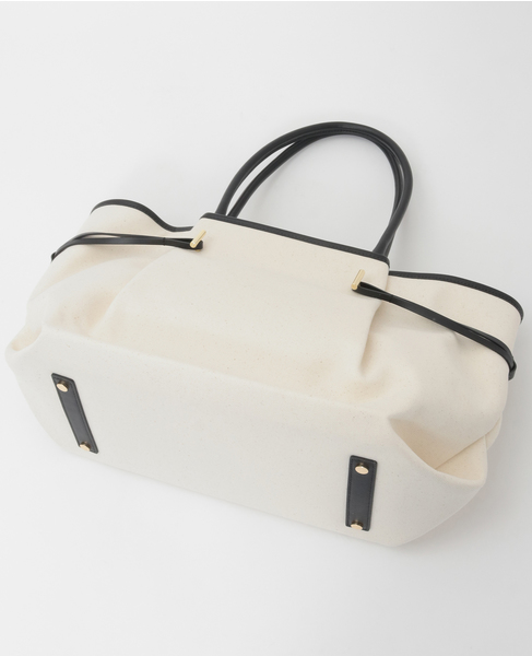 【SOME WHERE STUDIO/サムウェア ステュディオ】トートバッグ（S-016 FOLIA-L） 詳細画像 アイボリー 6