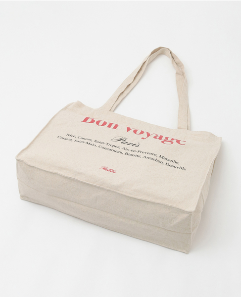 【Bilitis dix-sept ans/ビリティス・ディセッタン】Bon Voyage Tote 詳細画像 アイボリー 4